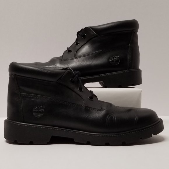 Timberland Classic 3 Eye Chukka "Black" Boots - Picture 3 of 16